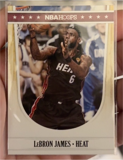 2011-12 Panini NBA Hoops #119 LeBron James — front