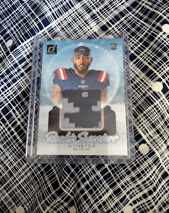 2024 Panini Donruss Rookie Holiday Sweater #RHS-JPO Ja'Lynn Polk — front