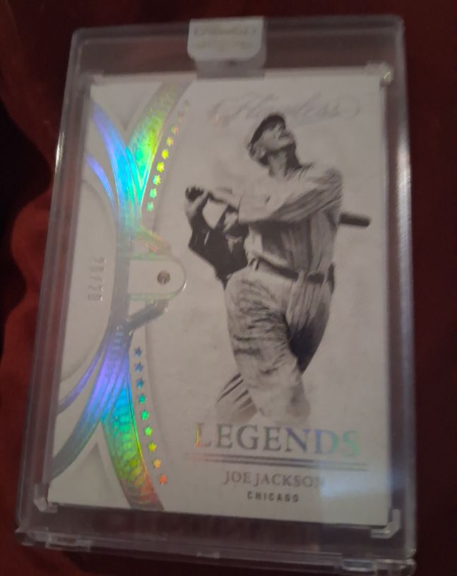2022 Panini Flawless Legends Joe Jackson — front
