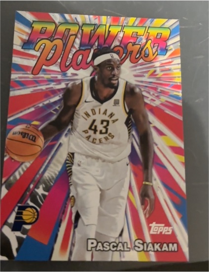2025-26 Topps #PP-3 Pascal Siakam Power Players — front