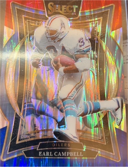 2024 Panini Select #54 Earl Campbell — front