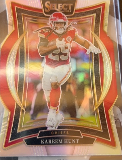2024 Panini Select #75 Kareem Hunt — front