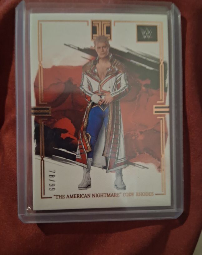 2023 Panini Impeccable WWE #78/99 Cody Rhodes The American Nightmare — front