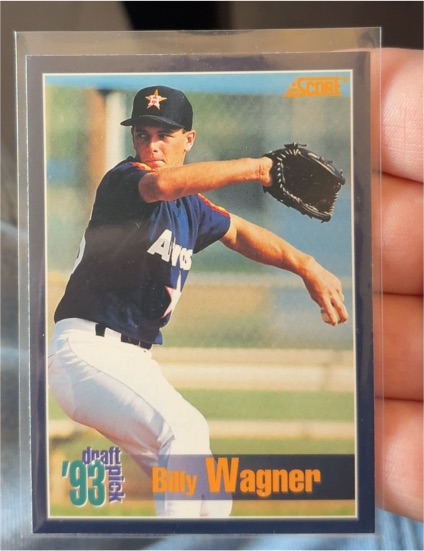 1993 Score #536 Billy Wagner — front