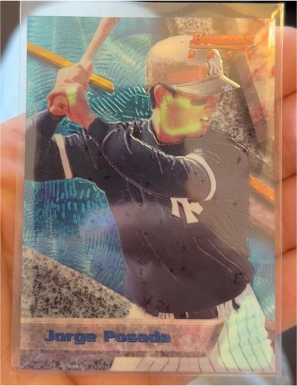 1994 Bowman's Best #29 Jorge Posada — front