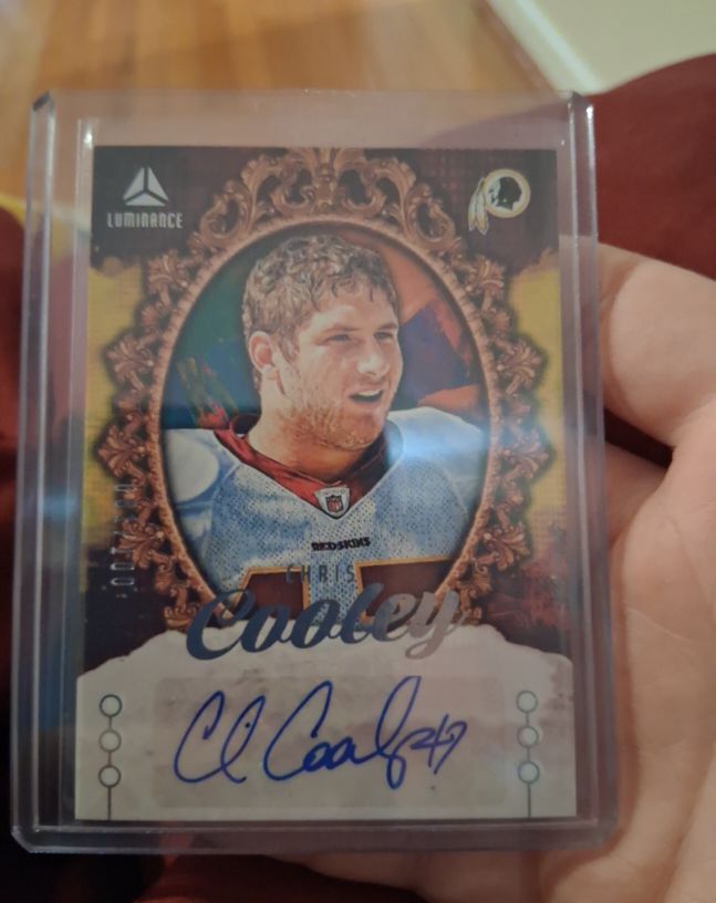 2025 Panini Luminance #PSI-CCO Chris Cooley — front