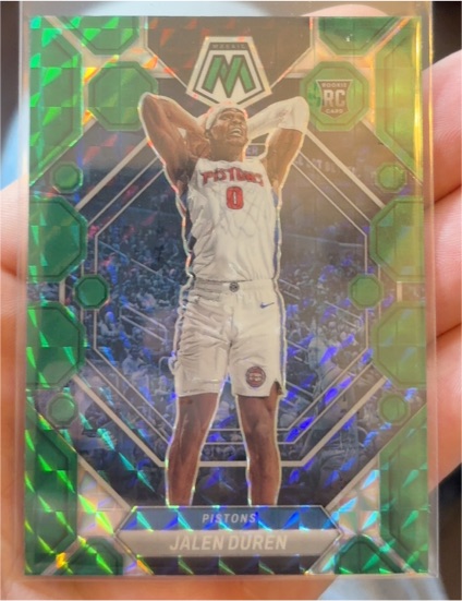 2022-23 Panini Mosaic #225 Jalen Duren — front