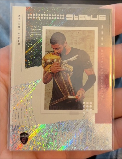 2019-20 Panini Status Trophy Club Kyrie Irving — front