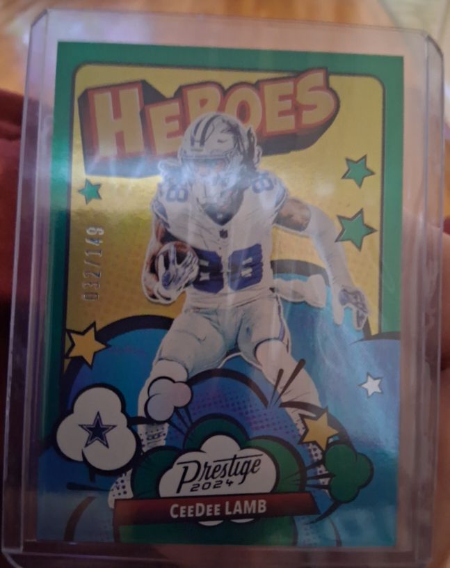 2024 Panini Prestige Heroes #12 CeeDee Lamb — front