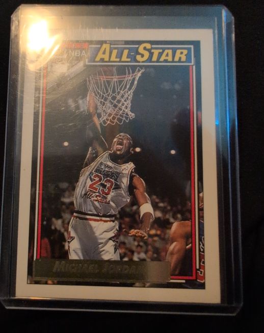 1992-93 Topps #115 Michael Jordan All-Star — front