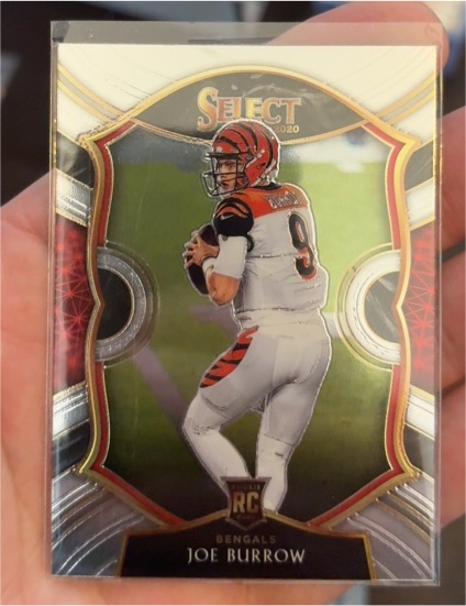2020 Panini Select #46 Joe Burrow — front