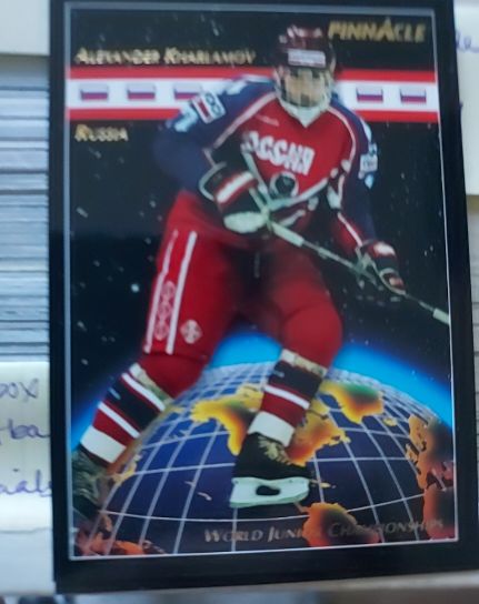 1993-94 Pinnacle #504 Alexander Kharlamov — front