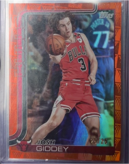 2025-26 Topps #35 Josh Giddey — front