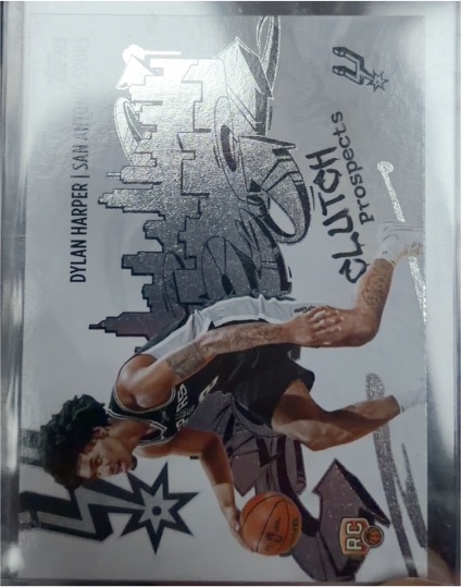 2025-26 Topps Clutch City Prospects #CC-2 Dylan Harper — front