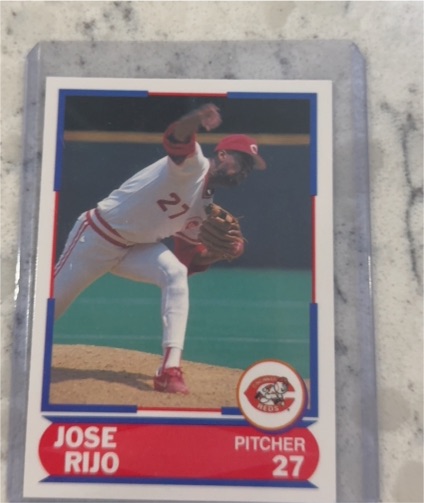 1989 Score #31 Jose Rijo — front