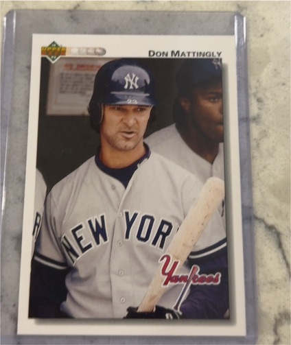 1992 Upper Deck #356 Don Mattingly — front