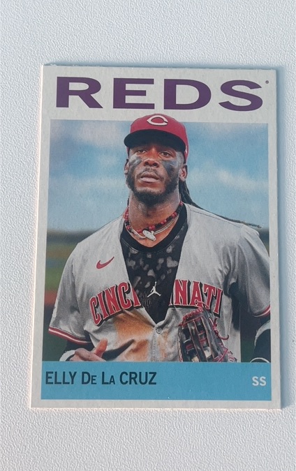 2025 Topps Heritage 25th Anniversary #H25-13 Elly De La Cruz — front