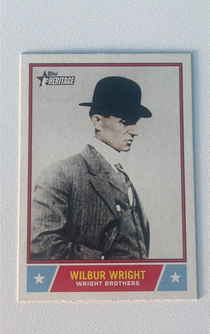 2025 Topps Heritage Notable Americans #NS-53 Wilbur Wright — front