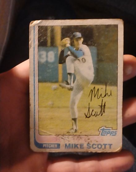 1982 Topps #432 Mike Scott — front