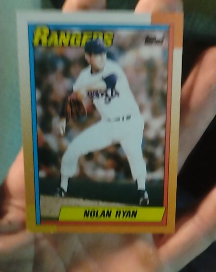1990 Topps #1 Nolan Ryan — front