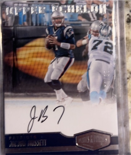 2016 Panini Plates & Patches Upper Echelon #24 Jacoby Brissett — front