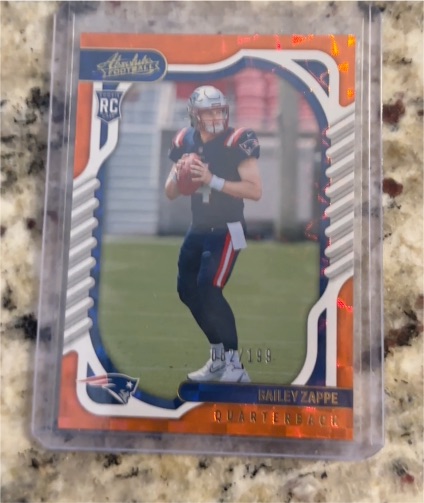 2022 Panini Absolute #129 Bailey Zappe — front