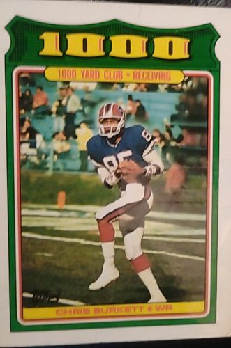 1988 Topps #26 Chris Burkett 1000 Yard Club — front