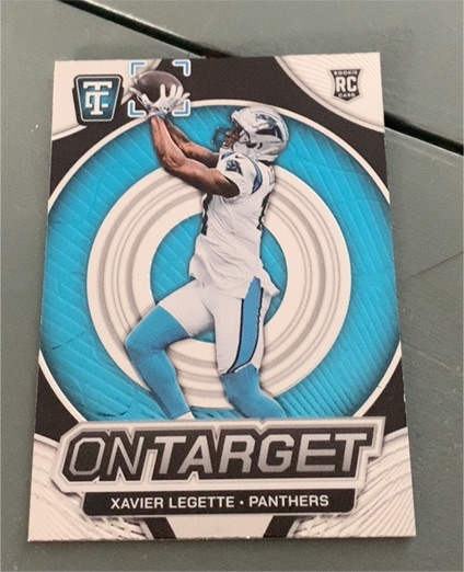 2024 Panini Totally Certified #8 Xavier Legette On Target — front