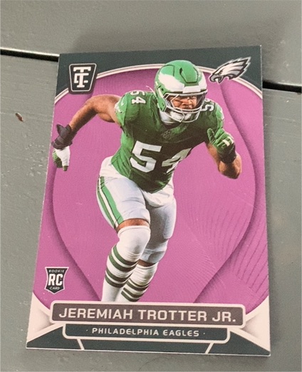 2024 Panini Totally Certified #140 Jeremiah Trotter Jr. — front