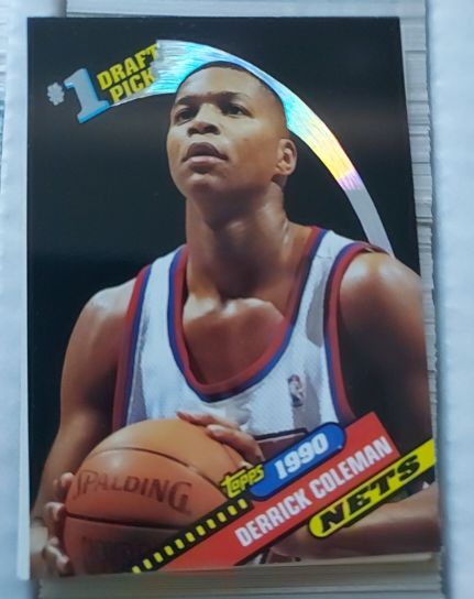1992-93 Topps Archives #10 Derrick Coleman — front