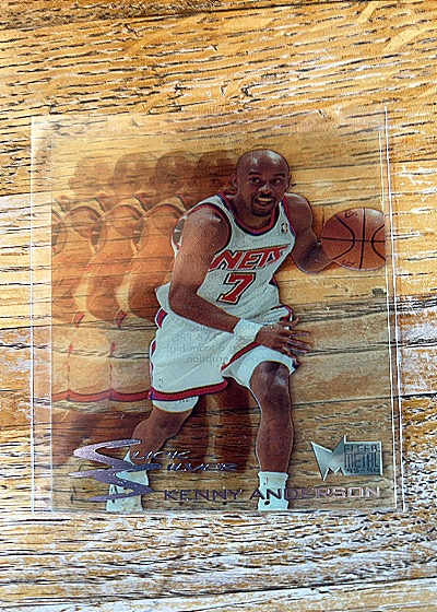 1996 Fleer Metal #S-7 Kenny Anderson — front