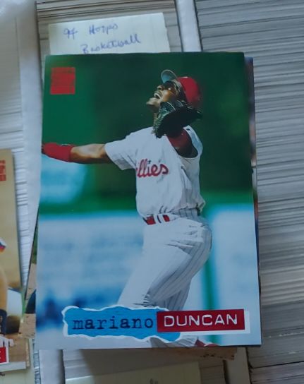 1994 Topps Stadium Club Mariano Duncan — front