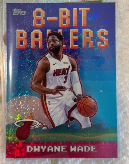 2025-26 Topps #8B-23 Dwyane Wade 8-Bit Ballers — front