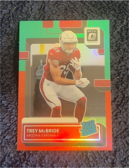 2022 Donruss Optic Trey McBride Rated Rookie — front