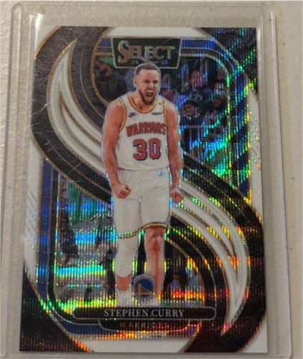 2024-25 Panini Select #30 Stephen Curry — front