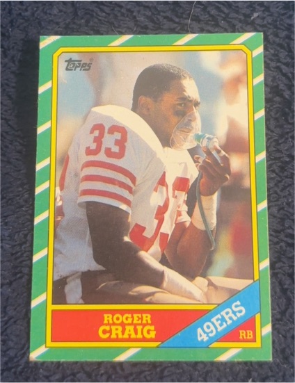 1986 Topps #157 Roger Craig — front
