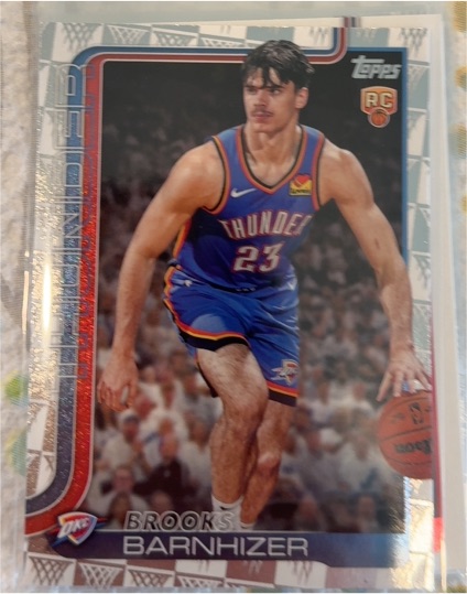 2025-26 Topps #245 Brooks Barnhizer — front