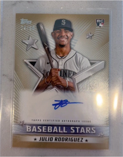 2022 Topps Baseball Stars #BSA-JRO Julio Rodriguez — front