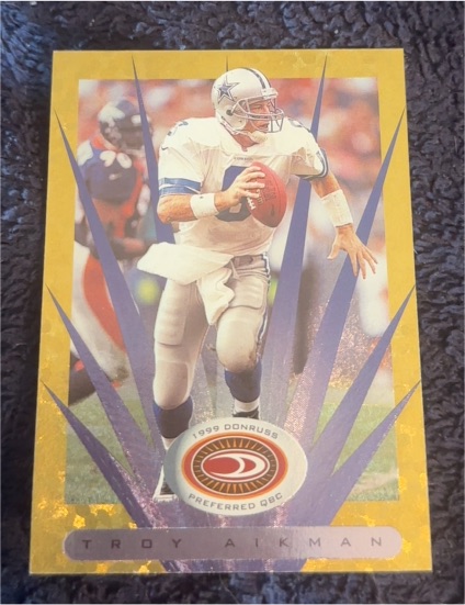 1999 Donruss Preferred QBC #81 Troy Aikman — front