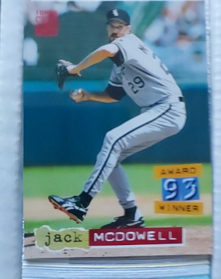 1994 Topps Stadium Club #24 Jack McDowell — front