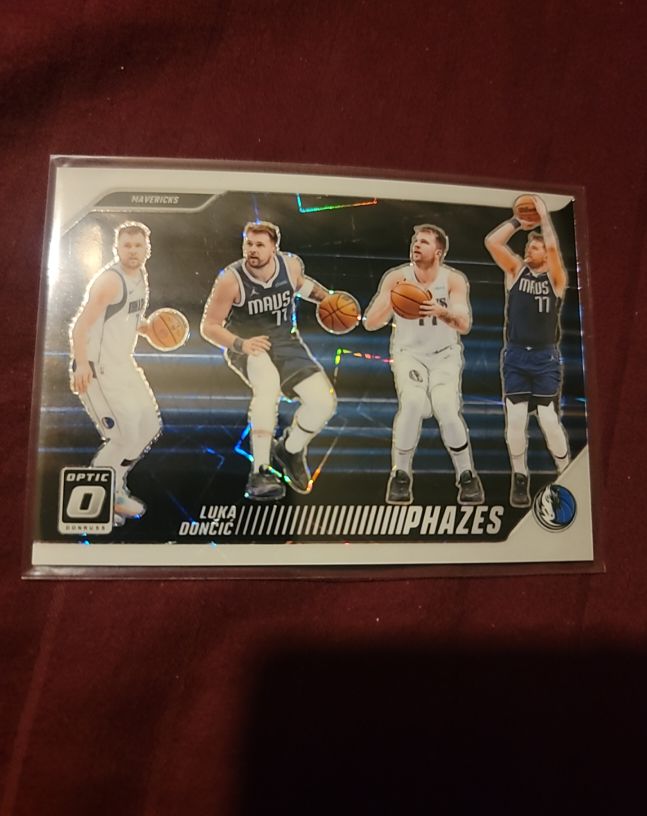 2024-25 Panini Donruss Optic Phazes Luka Doncic — front