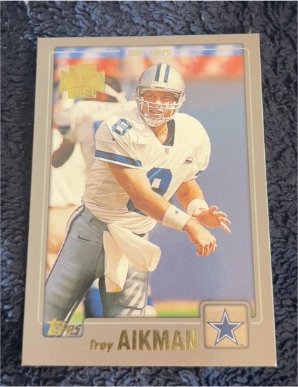 2001 Topps #148 Troy Aikman — front