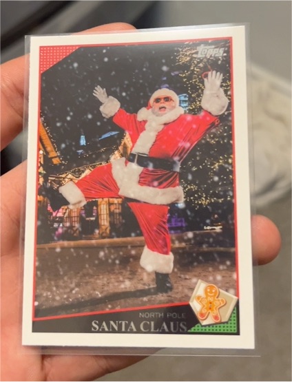 2023 Topps Holiday Santa Claus #SA-2023 Santa Claus — front