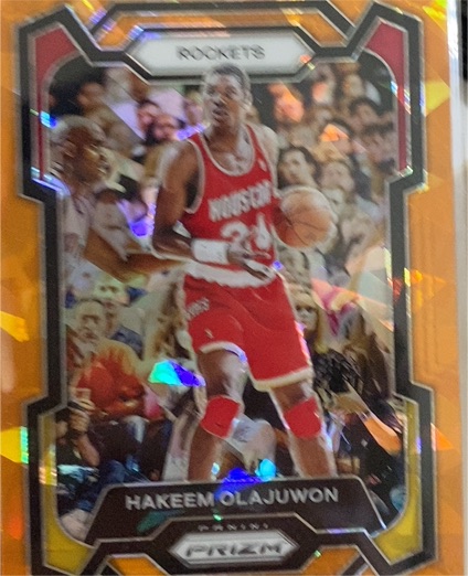 2023-24 Panini Prizm #191 Hakeem Olajuwon — front