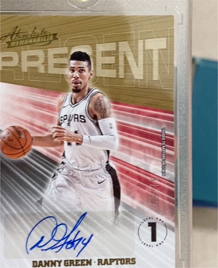 2018 Panini Absolute Memorabilia Present Level 1 Danny Green — front