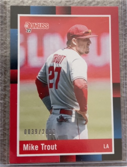2022 Donruss #265 Mike Trout — front