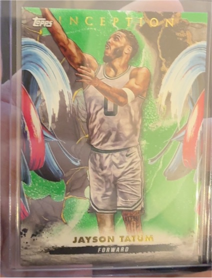 2025 Topps Inception #63 Jayson Tatum — front