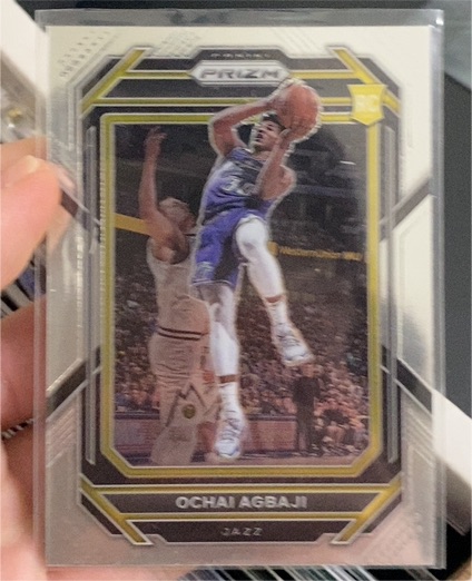 2022-23 Panini Prizm #267 Ochai Agbaji Rookie — front