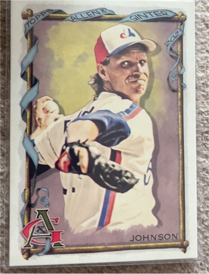 2023 Topps Allen & Ginter #26 Randy Johnson — front