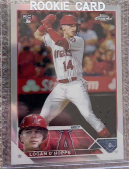 2023 Topps Chrome #188 Logan O'Hoppe — front